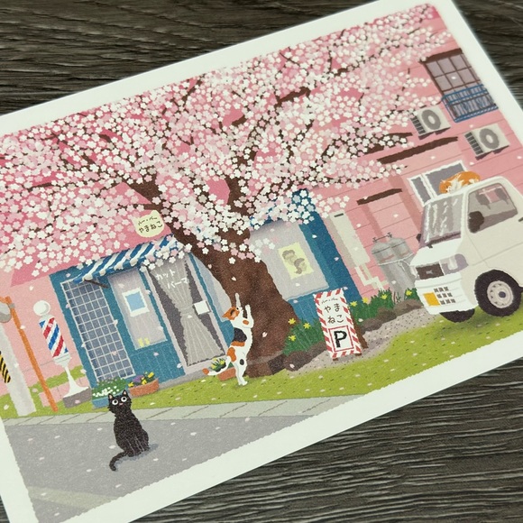 Kittens Travel Life in Japan Postacard Set ❘ Postal (12 sheets of 12 patterns) - Picture 6 of 16